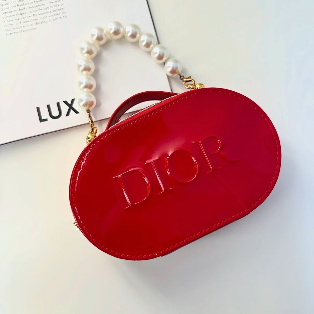 Dior Red Glossy Women's Bag